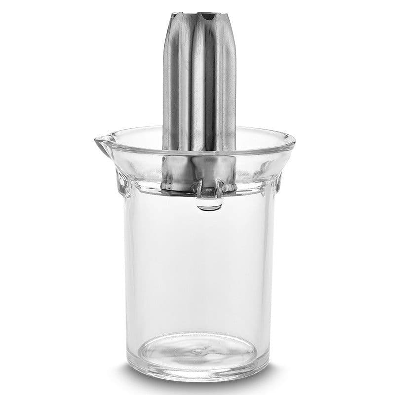 image-No-cut and easy-to-carry outdoor camping orange juicer