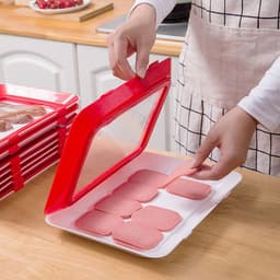 image-Kitchen Vacuum Plastic Wrap Fresh-keeping Tray Meat Fruit Vegetable Seal Storage Cling Film Trays Crisper Home Kitchen Supplies