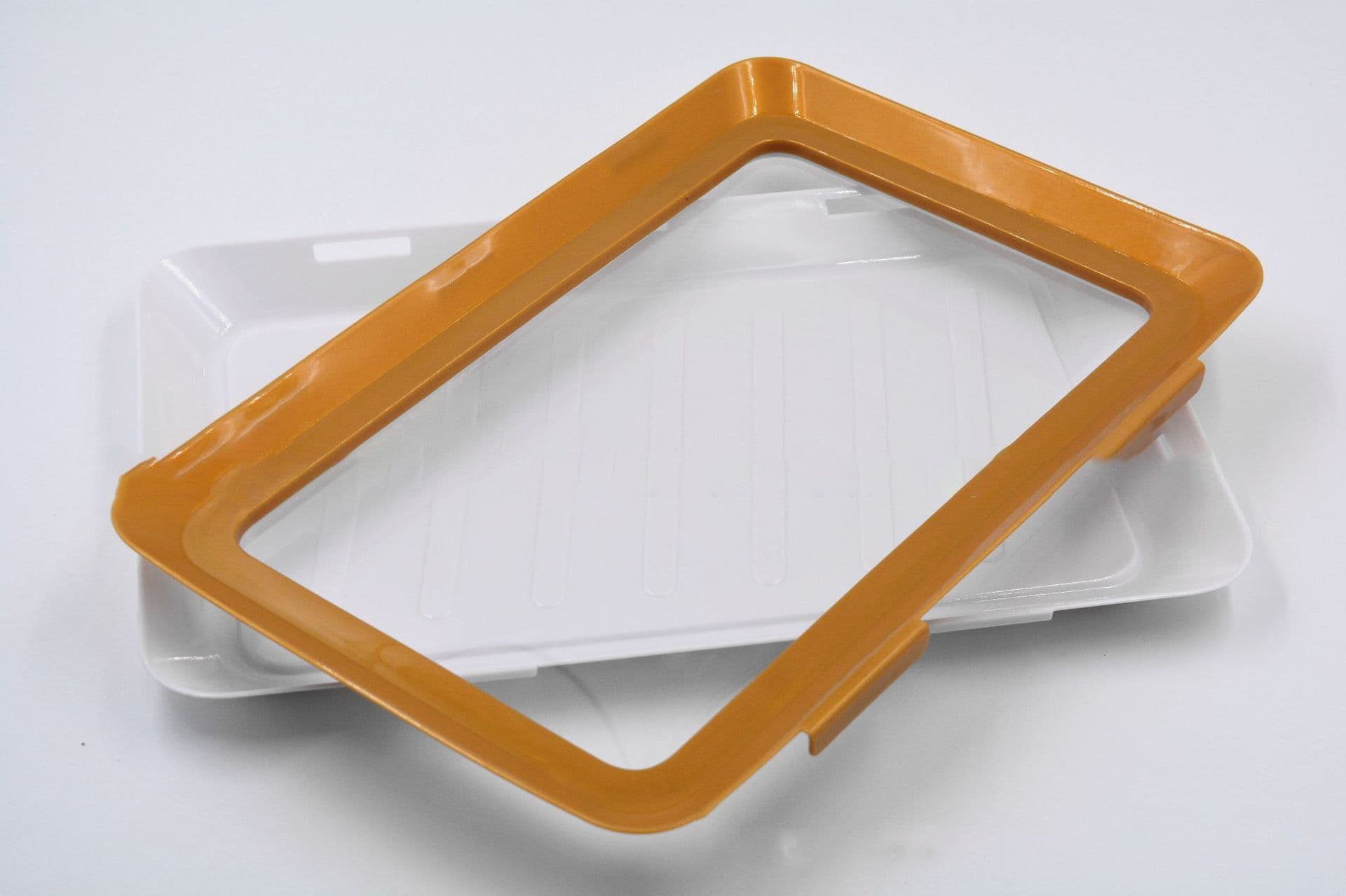 image-Kitchen Vacuum Plastic Wrap Fresh-keeping Tray Meat Fruit Vegetable Seal Storage Cling Film Trays Crisper Home Kitchen Supplies