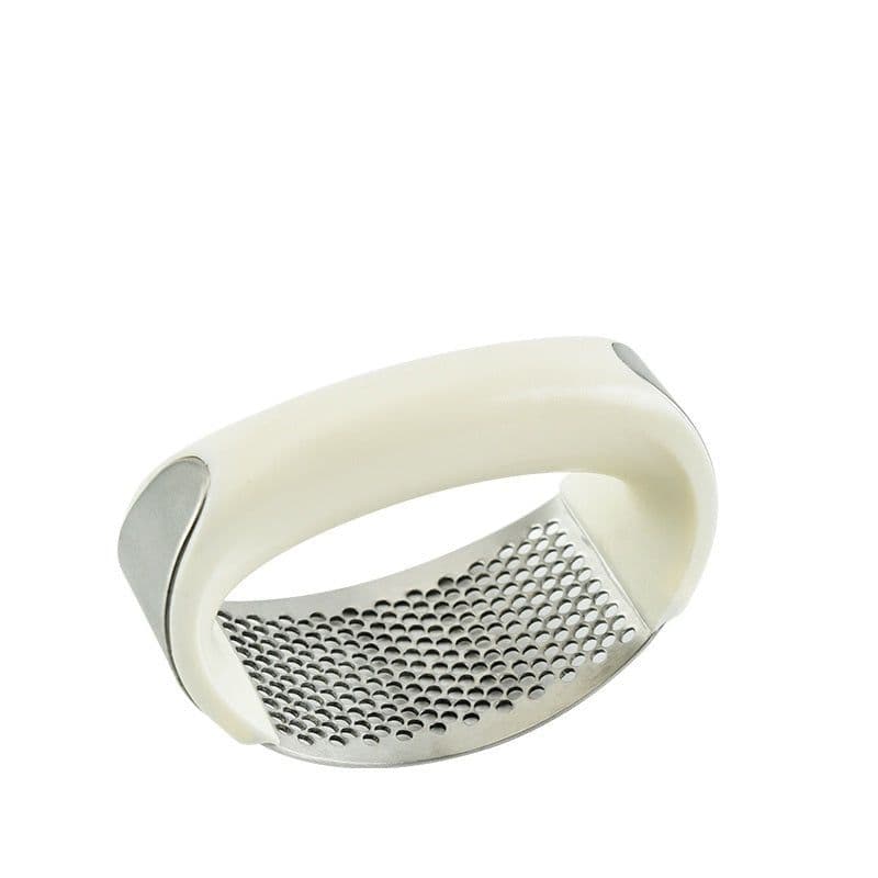 image-Stainless Steel Garlic Masher Garlic Press Household Manual Curve Fruit Vegetable Tools Kitchen Gadgets