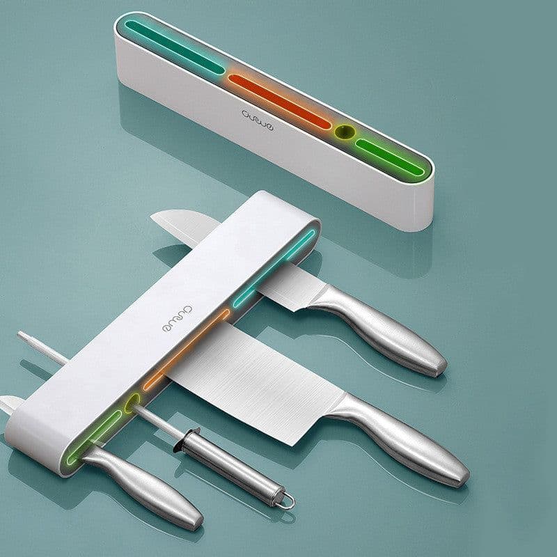 image-Wall-mounted Knife Holder and Knife Holder Multifunctional Kitchen Supplies