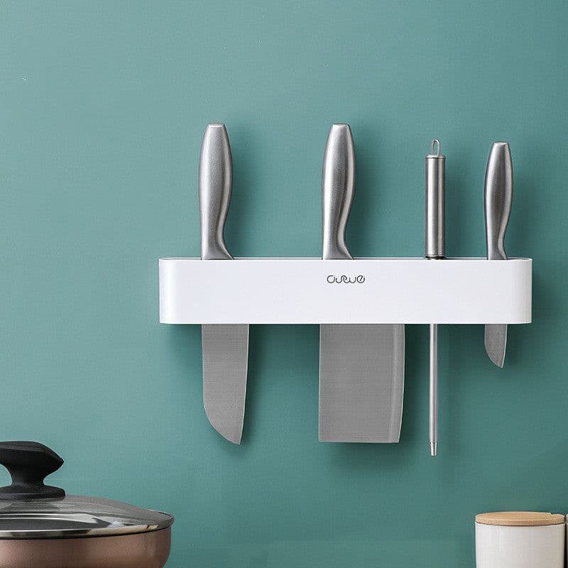 image-Wall-mounted Knife Holder and Knife Holder Multifunctional Kitchen Supplies