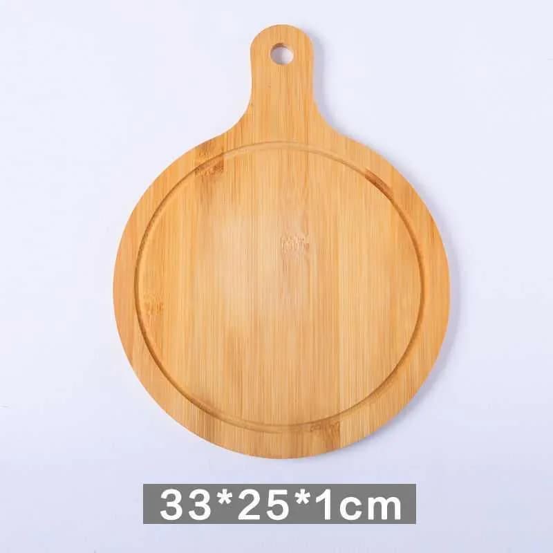 image-Pizza Board Tray Round Square Cutting Board