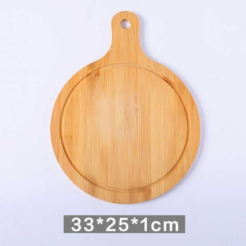 image-Pizza Board Tray Round Square Cutting Board