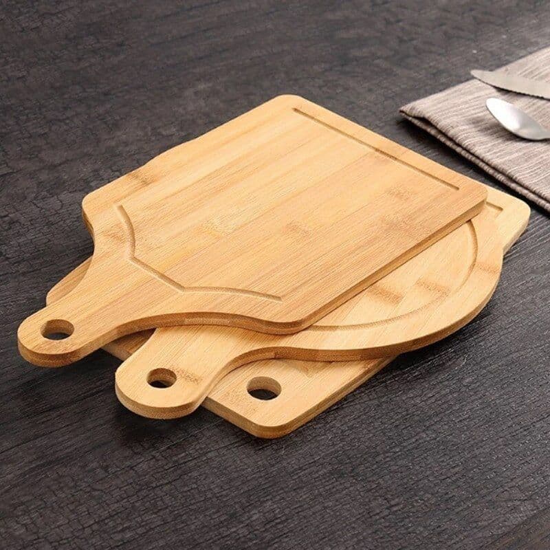 image-Pizza Board Tray Round Square Cutting Board