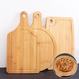 image-Pizza Board Tray Round Square Cutting Board