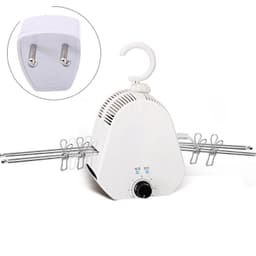image-Travel Portable Electric Air Clothes Dryer Folding Fast Drying Machine Laundry Drying Clothes Hanger