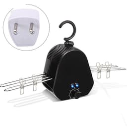 image-Travel Portable Electric Air Clothes Dryer Folding Fast Drying Machine Laundry Drying Clothes Hanger