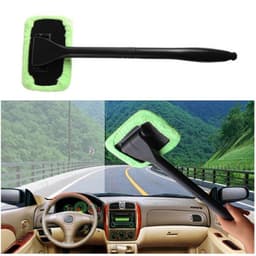 image-Car Window Windshield Wiper Microfiber Cloth Auto Window Cleaner Long Handle Car Washable Brush Clean Tool