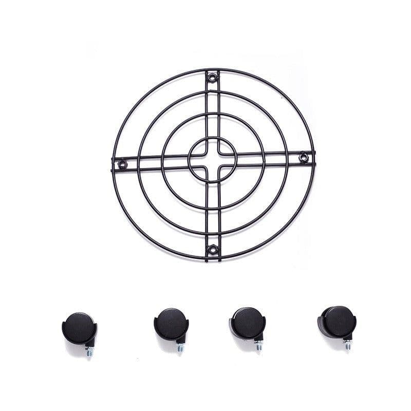image-Black And White Gardening Removable Bathtub With Wire Frame Tray