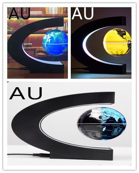 image-Magnetic Levitation Globe Home Ornament