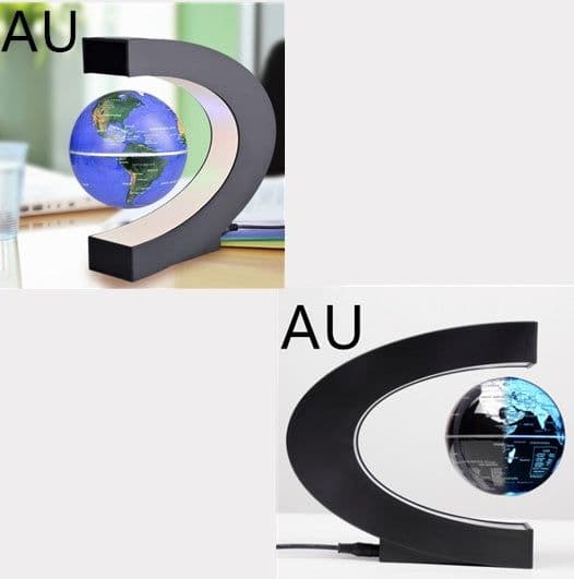 image-Magnetic Levitation Globe Home Ornament