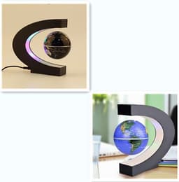 image-Magnetic Levitation Globe Home Ornament