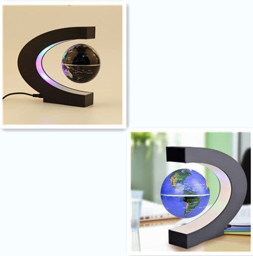 image-Magnetic Levitation Globe Home Ornament