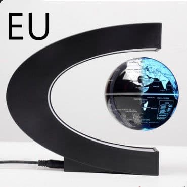 image-Magnetic Levitation Globe Home Ornament