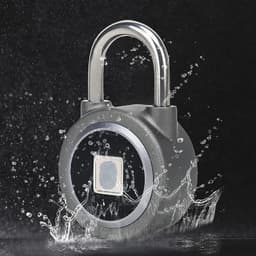 image-Smart lock fingerprint padlock mobile phone APP control Bluetooth unlocking luggage fingerprint lock trolley case fingerprint lock