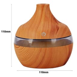 image-Wood Grain Aromatherapy USB Humidifier Drops Water Air Purification essential oil aroma diffuser Creative home grain
