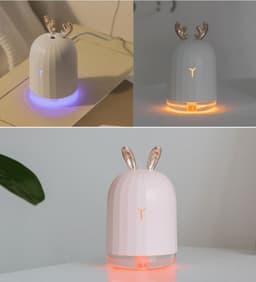 image-Mini Humidifier Portable USB Charging Quite Deer Shape