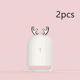 image-Mini Humidifier Portable USB Charging Quite Deer Shape