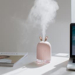 image-Mini Humidifier Portable USB Charging Quite Deer Shape