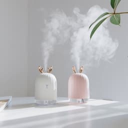 image-Mini Humidifier Portable USB Charging Quite Deer Shape