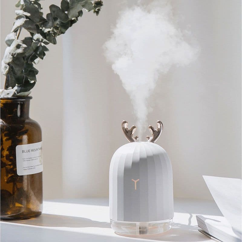 image-Mini Humidifier Portable USB Charging Quite Deer Shape
