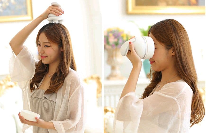 image-Electric Head Massager 3D Cervical Vertebra Massage Instrument Physiotherapy Instrument Dragon Claw Hand-eye Massage Instrument