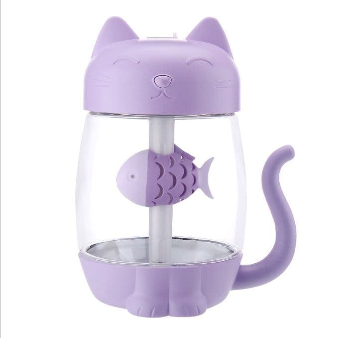 image-New cute pet cat three-in-one humidifier USB desktop office home car civilian humidifier atomizer