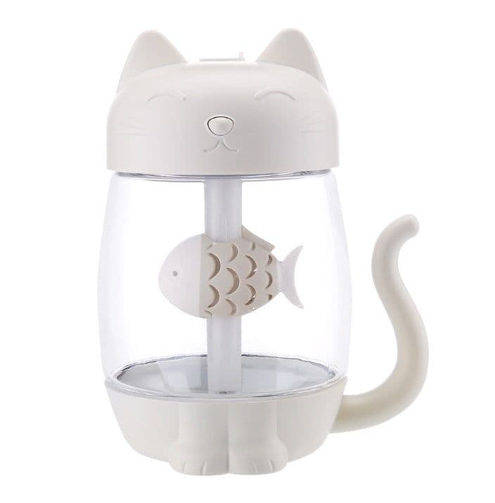 image-New cute pet cat three-in-one humidifier USB desktop office home car civilian humidifier atomizer