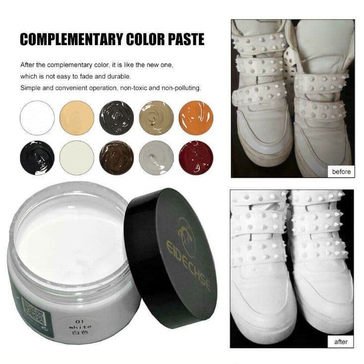 image-Repair Renovation Colored Leather Pack Sofa Leather Shoes Repair Colored Plaster Leather Shoes Paint