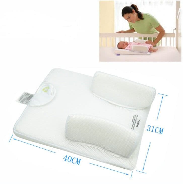 image-Baby Sleeping Pad Baby Sleep Positioning Pillow Infant Anti Roll Mattress