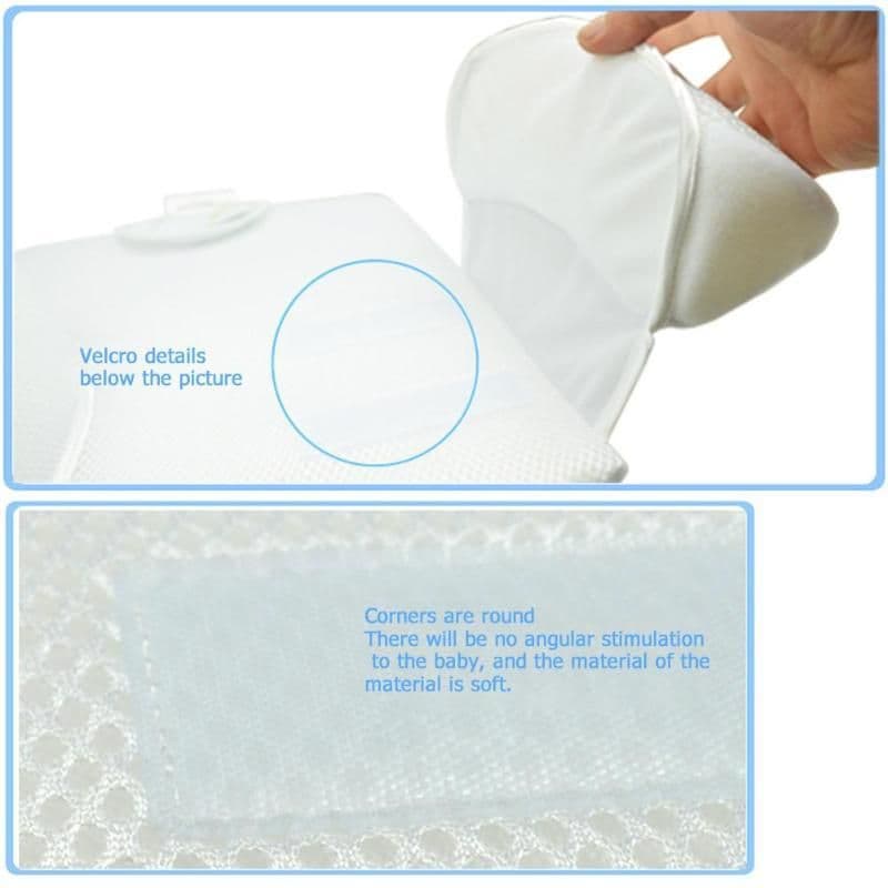 image-Baby Sleeping Pad Baby Sleep Positioning Pillow Infant Anti Roll Mattress