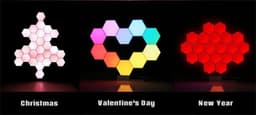 image-Smart Home Quantum Lamp APP Voice Control 1600W Hue Light Tone Shake