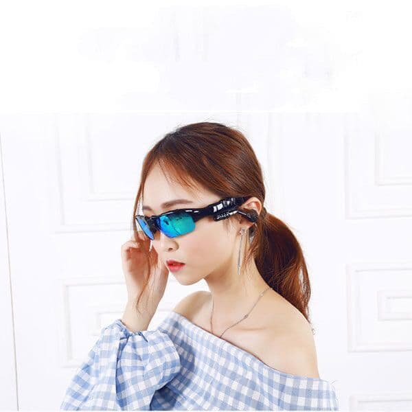 image-Outdoor Bluetooth 5.0 Smart Sunglasses, Wireless Headphones, Sport, With Microphone, For Smart Phones
