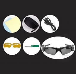image-Outdoor Bluetooth 5.0 Smart Sunglasses, Wireless Headphones, Sport, With Microphone, For Smart Phones