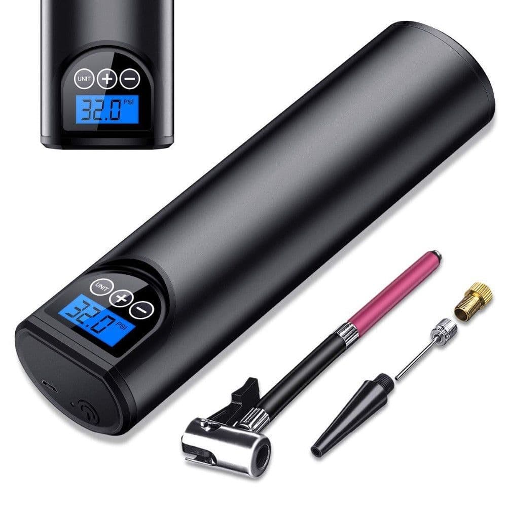 image-Automobile Tire AirPump Hand Held Multi-functional Intelligent Vehicle Mounted Inflation Mini Portable AirPump