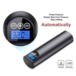 image-Automobile Tire AirPump Hand Held Multi-functional Intelligent Vehicle Mounted Inflation Mini Portable AirPump