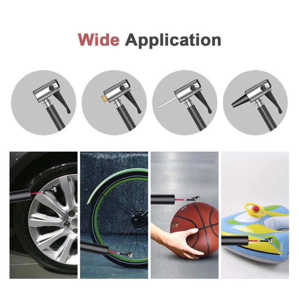 image-Automobile Tire AirPump Hand Held Multi-functional Intelligent Vehicle Mounted Inflation Mini Portable AirPump