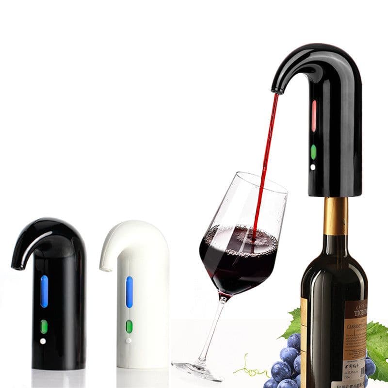 image-Portable Electric Wine Pourer Smart Wine Decanter Automatic Red Wine Pourer