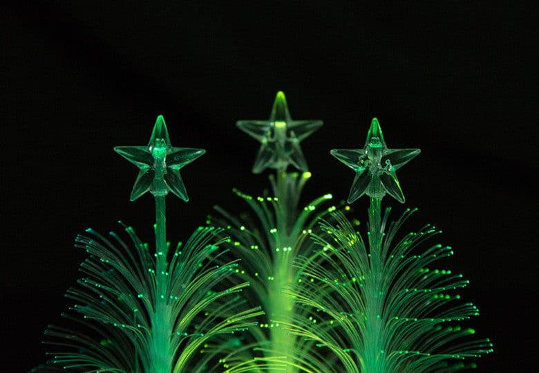 image-LED Fiber Optic Night Light Colourful Changing Lamp Multi-Color Christmas Tree Star Decoration Home Party Gift