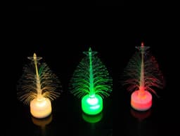 image-LED Fiber Optic Night Light Colourful Changing Lamp Multi-Color Christmas Tree Star Decoration Home Party Gift
