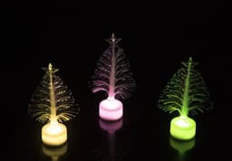 image-LED Fiber Optic Night Light Colourful Changing Lamp Multi-Color Christmas Tree Star Decoration Home Party Gift