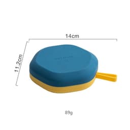 image-Silicone 12 Cavity Hexagon 3D Ice Mold DIY Popsicle Mould Ice Cream Makers Storage Box