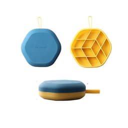 image-Silicone 12 Cavity Hexagon 3D Ice Mold DIY Popsicle Mould Ice Cream Makers Storage Box