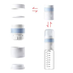 image-Baby Milk Bottle Thermostatic Glass Wide Caliber Anti Flatulence