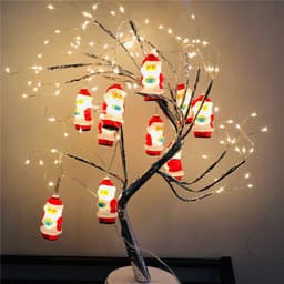 image-Christmas Decoration LED Santa Claus String Lights