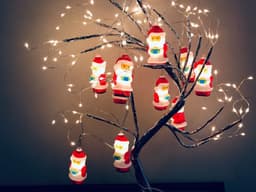 image-Christmas Decoration LED Santa Claus String Lights