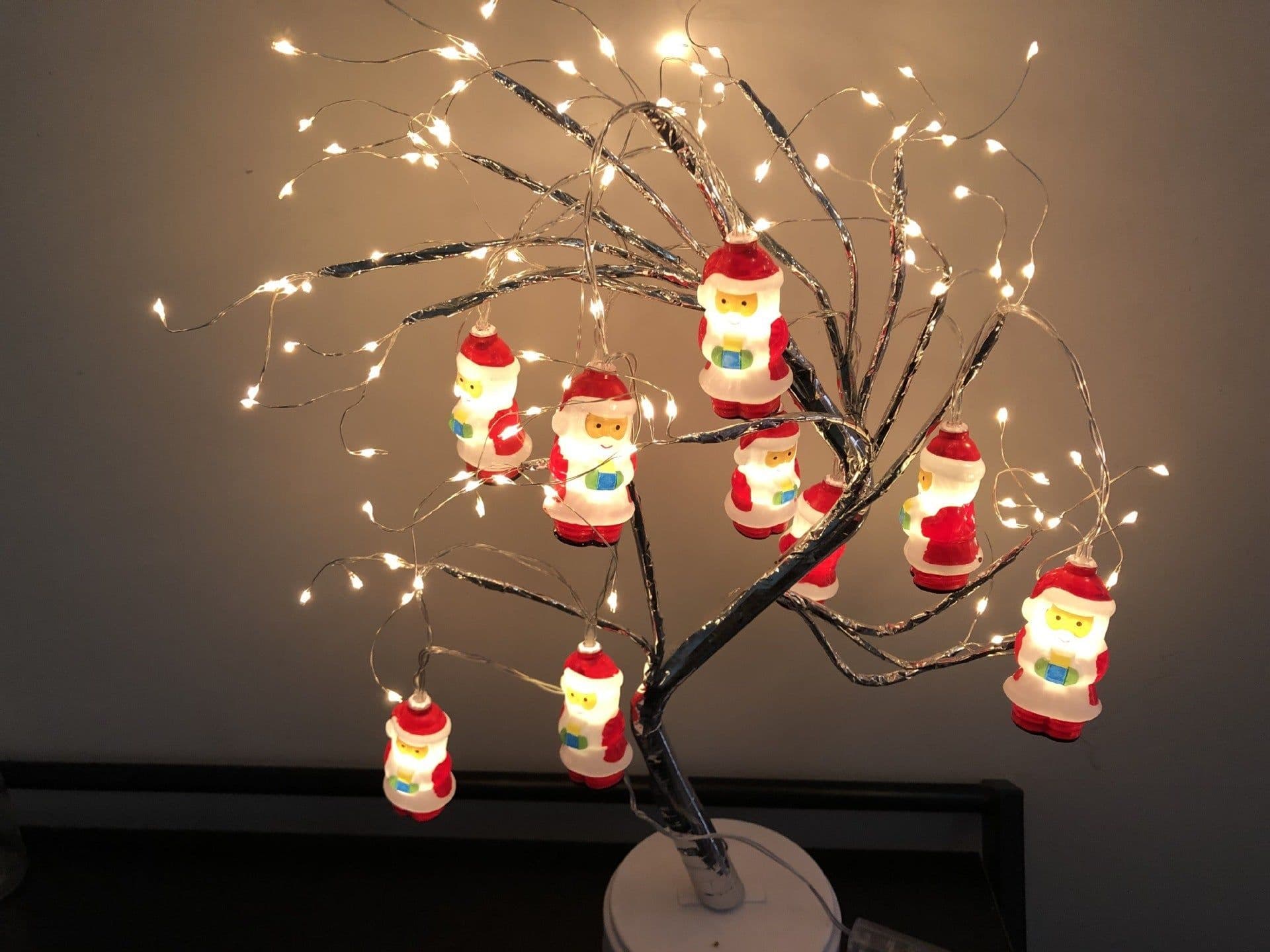 image-Christmas Decoration LED Santa Claus String Lights