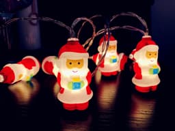 image-Christmas Decoration LED Santa Claus String Lights