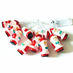 image-Christmas Decoration LED Santa Claus String Lights